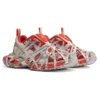 Zapatillas con cordones Extreme 3XL «Malla naranja-beige y poliuretano» 778698W3XLL7597