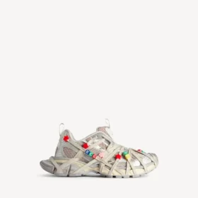 Zapatillas con cordones Extreme 3XL para mujer en color cáscara de huevo/multicolor