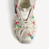 Zapatillas con cordones Extreme 3XL para mujer en color cáscara de huevo/multicolor