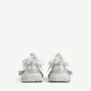 Zapatillas con cordones para mujer 3XL en color topo/blanco/azul claro