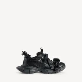 Zapatillas con cordones para mujer 3XL en negro