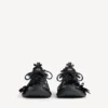 Zapatillas con cordones para mujer 3XL en negro Zapatillas con cordones para mujer 3XL en negro