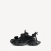 Zapatillas con cordones para mujer 3XL en negro Zapatillas con cordones para mujer 3XL en negro