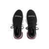 Zapatillas con cordones Speed 1.0 «Negro, blanco y suela transparente roja» 617217W05GG1014
