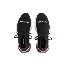 Zapatillas con cordones Speed 1.0 «Negro, blanco y suela transparente roja» 617217W05GG1014