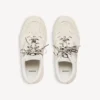 Zapatillas con plataforma de ante «Hamptons» para mujer en beige/negro Zapatillas con plataforma de ante «Hamptons» para mujer en beige/negro
