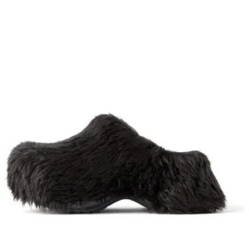Zapatillas Crocs «Black Fake Fur on Rubber» 720762W0FOU1000