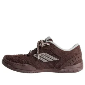 Zapatillas de ante Hamptons «Dark Brown Grey» 841765WHPSU2290WHITE