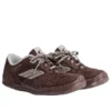 Zapatillas de ante Hamptons «Dark Brown Grey» 841765WHPSU2290WHITE