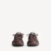 Zapatillas de ante «Hamptons» para hombre en marrón oscuro/gris