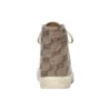 Zapatillas de caña alta Paris «Algodón con BB Monogram en color tostado y goma blanca» 688756W3RQ12298
