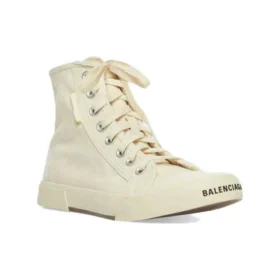 Zapatillas de caña alta Paris «Algodón desgastado blanco y suela blanca» 688752W3RC49090