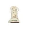 Zapatillas de caña alta Paris «Algodón desgastado blanco y suela blanca» 688752W3RC49090