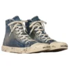 Zapatillas de caña alta Paris «Blue Destroyed Denim and Rubber» 688756W3RCL4090