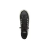 Zapatillas de caña alta Paris «Cuero negro y goma blanca» 688756W3RCA1090