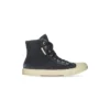 Zapatillas de caña alta Paris «Denim desgastado negro y goma blanca» 688756W3RC11090