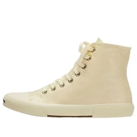Zapatillas de caña alta «Paris Sneaker» «Cuero beige y goma beige» 688752W3RCA9090