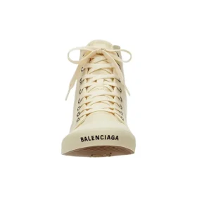 Zapatillas de caña alta «Paris Sneaker» «Cuero beige y goma beige» 688752W3RCA9090
