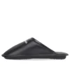 Zapatillas de casa de piel de becerro «Negro»  736288WB7211090