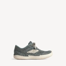 Zapatillas de denim «Hamptons» para mujer en azul/blanco roto