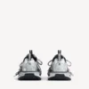 Zapatillas de hombre 3XL con logotipo dividido en blanco/azul marino/gris Zapatillas de hombre 3XL con logotipo dividido en blanco/azul marino/gris