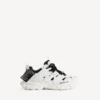 Zapatillas de hombre estilo camiseta de Track en blanco Zapatillas de hombre estilo camiseta de Track en blanco