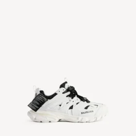 Zapatillas de hombre estilo camiseta de Track en blanco