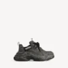 Zapatillas de lona Triple S para hombre en negro Zapatillas de lona Triple S para hombre en negro