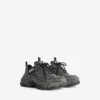 Zapatillas de lona Triple S para hombre en negro Zapatillas de lona Triple S para hombre en negro