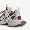 Zapatillas de mujer 3XL con diseño entrelazado en marrón/beige/azul Zapatillas de mujer 3XL con diseño entrelazado en marrón/beige/azul