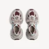 Zapatillas de mujer 3XL con diseño entrelazado en marrón/beige/azul Zapatillas de mujer 3XL con diseño entrelazado en marrón/beige/azul