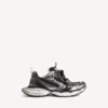 Zapatillas de mujer 3XL en negro/plata Zapatillas de mujer 3XL en negro/plata