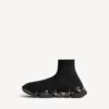 Zapatillas deportivas Speed 2.0 para hombre con suela totalmente transparente y tejido de punto reciclado en negro