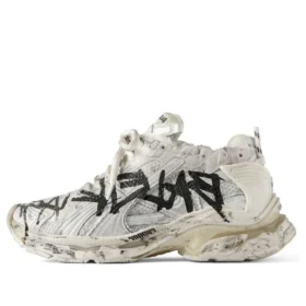 Zapatillas de running Graffiti «Blanco-Negro» 772774W3RBQ9010
