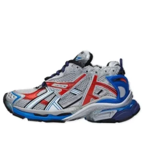 Zapatillas de running «Gris, azul y rojo, malla y nailon» 677403W3RB61264