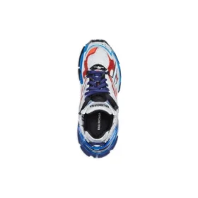 Zapatillas de running «Gris, azul y rojo, malla y nailon» 677403W3RB61264