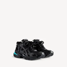Zapatillas de running LED para hombre en negro