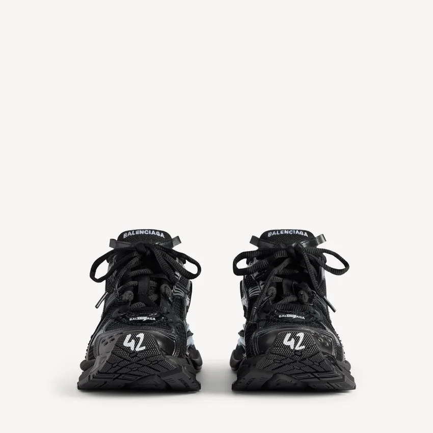 Zapatillas de running LED para hombre en negro Zapatillas de running LED para hombre en negro