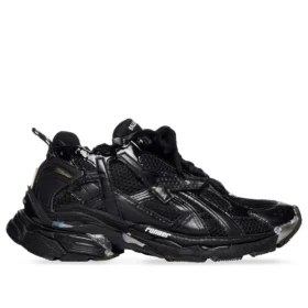 Zapatillas de running «Malla negra y nailon con detalles transparentes multicolores» 677402W3RB11000