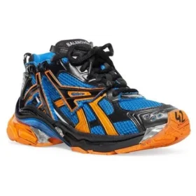 Zapatillas de running «Malla y nailon azul, naranja y negro» 677403W3RB34719