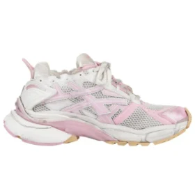Zapatillas de running «Malla y nailon rosa bebé y blanco» 677403W3RB39059