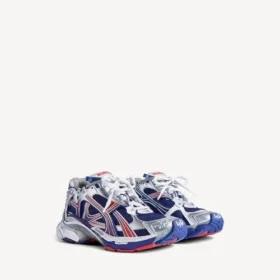 Zapatillas de running para hombre con degradado en azul marino/rojo/gris