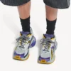 Zapatillas de running para hombre en morado/naranja/gris Zapatillas de running para hombre en morado/naranja/gris