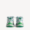 Zapatillas de running para hombre en gris/verde/azul