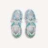 Zapatillas de running para hombre en gris/verde/azul