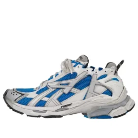 Zapatillas de running «White Blue Mesh and Nylon» 677402W3RB34912
