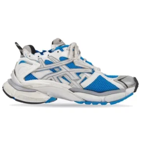 Zapatillas de running «White Blue Mesh and Nylon» 677403W3RB34912
