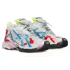 Zapatillas de running «Worn Out White Blue Red Mesh and Nylon» 677402W3RB69645