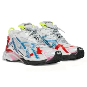 Zapatillas de running «Worn Out White Blue Red Mesh and Nylon» 677402W3RB69645