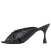 Zapatillas de tacones pequeños, negros 617574WA2M01000